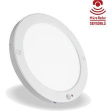 Teknikerelektrik Helios Opto Hs 1036 18W 3 Renk Sensörlü Beyaz Kasa LED Panel ( Sıvaaltı ve Sıvaüstü )