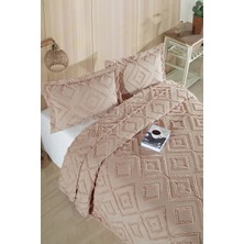 Bir Home Melodi Iskandinav Çift Kişilik Bohem Püsküllü Yatak Örtüsü Seti 240X250 cm