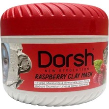 Dorsh Raspberry Clay Mask Ahududulu Antioksidan Etkili Canlandırıcı Kil Maskesi 400GR