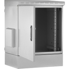 Ulusal 12u 600x600 Outdoor Kabinet (çift Cidarlı ) Yer Bazası Dahil