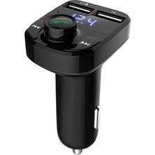 Noyiska Araç Bluetooth FM Transmitter Cihazı Müzik Kiti USB Girişli 12V Çakmaklık Şarj Soketi