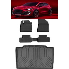 Sahler Renault Clio 6 2026 ve Sonrası 4.5d Paspas 3D Rizline Bagaj Havuzu Set