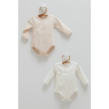 Caramell All Tıme Boy Erkek Bebek Ikili Body - Bej - 56-62 cm Bej