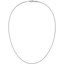 Daniel Wellington Tide Mesh Necklace Silver 1.8