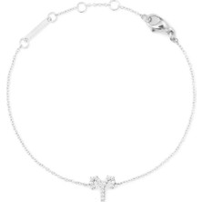 Daniel Wellington Crystal Zodiac Chain Bracelet Silver