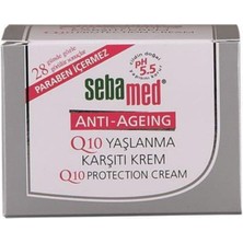 Sebamed Q10 Yaşlanma Karşıtı Krem 50 ml Normal Ciltler İçin Nemlendirici E Vitamini İçerikli