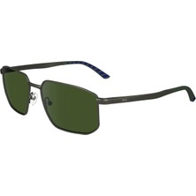 Zeiss Zs 23139SP 065 57 Unisex Geometrik Siyah Metal Güneş Gözlüğü