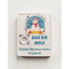 heptex Kısa Bir Mola Karne Hatırası Mini Yapboz – 6x7,5cm 5 Adet