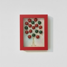 Ambalaj Modacısı 2026 Model • Golden Treee Chocolate • Luxury Box Kırmızı ( 29X21X3 cm ) ( 5 Adet )