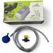 Venusaqua Hobby Akvaryum Hava Motoru Seti (Hava Motoru+Vana+Hava Taşı)