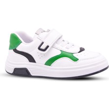 Kids A More Leonis Erkek Çocuk Hakiki Deri Beyaz Renk Günlük Ayakkabı