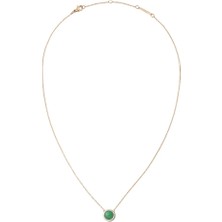 Daniel Wellington Audrey Necklace Jade Rose Gold