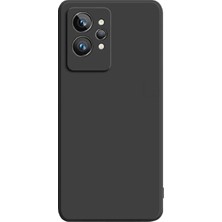 Microcase Realme Gt2 Pro Elektrocase Serisi Silikon Kılıf - Siyah AL3340