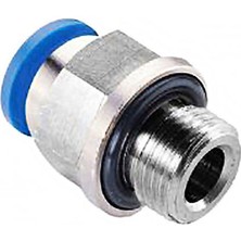 Firetech EPC10-G01-1/8*10 mm Düz Erkek Rekor (Pls.fıt.)- 2 Adet