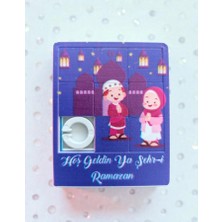 heptex Ramazan Temalı Mini Yapboz – 6x7,5cm 5 Adet