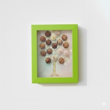 Ambalaj Modacısı 2026 Model • Golden Treee Chocolate • Luxury Box Yeşil ( 29X21X3 cm ) ( 5 Adet )