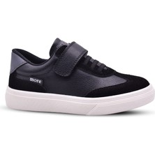 Kids A More Julien Erkek Çocuk Tek Cırtlı Siyah Renk Günlük Ayakkabı