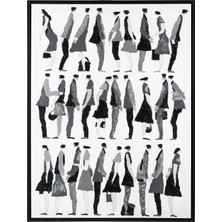 Mudo Home HOMO RHO ÇERÇEVELİ YAĞLIBOYA TABLO 90X120CM