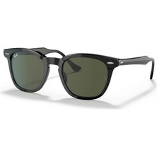 Ray-Ban RB 2298 901 31 52 Unisex Güneş Gözlüğü Siyah Asetat Çerçeve UV 400 Filtreli