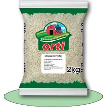 Yazar Orti Osmancık Pirinç 2 kg x 2 Paket
