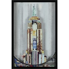 Mudo Home ETERNITY ÇERÇEVELİ CAM TABLO 60X90 CM
