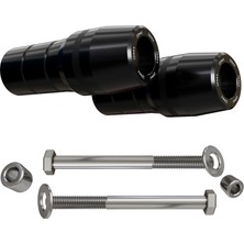 Dmk Motosiklet Aksesuar Dmk - Rks Srk 250 (Naked) Uyumlu Grenaj Koruma Takozu -Siyah