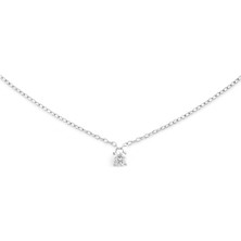 Daniel Wellington Mirelle Solitaire Necklace Silver