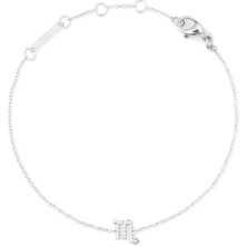 Daniel Wellington Crystal Zodiac Chain Bracelet Silver