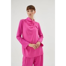Senna Quartz Bluz Pembe