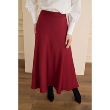 Senna Allure Skırt Bordo