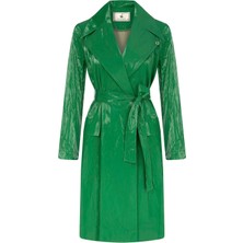 Senna Female Trench Yeşil