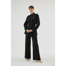 Senna Mazerıne Pantolon Siyah