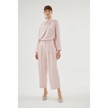 Senna Crıstalle Pants Pudra