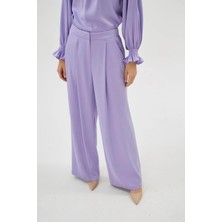 Senna Elegance Pantolon Mor