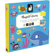 Janod Mıknatıslı Oyun Kitabı - Denizin Dibinde