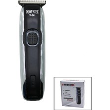 MiraLive Saç Sakal Ense Çizim Traş Makinesi  Hızlı USB Şarjlı - Şarj Göstergeli - T Bıçak - Krom Kaplama Gövde TR-858C (K95)