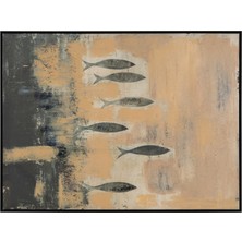 Mudo Home FINRA ÇERÇEVELİ YAĞLIBOYA TABLO 90X120 CM