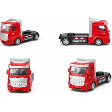 Metal Çekici Tır Oyuncak – Die Cast Şehir Kamyonu – 1:32 Çekici Truck Model 12 cm