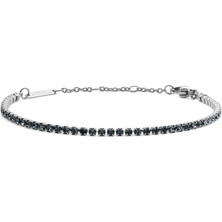 Daniel Wellington Classic Tennis Bracelet Nightfall Silver