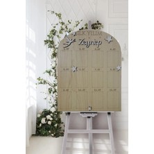 Mars Tasarım Ilk Yılım Bebek Anı Fotoğraf Çerçevesi