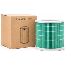 Purmed Xiaomi Smart Hava Temizleyicisi 4 Compact Uyumlu Hepa Filtre (Toxin-Smoke) - 4 Compact Hepa Filter (Yeşil)