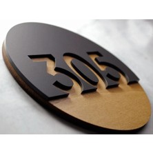 Mars Tasarım Dekoratif Temalı Daire, Kapı, Otel, Oda, Dükkan Numarası Özellikler