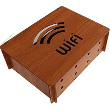 Mars Tasarım Modem Saklama Kutusu Wıfıdesen - 25X18X9 cm