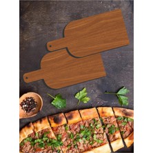 Mars Tasarım Kolay Pide Küreği - 2 Li - 3 mm Mdf Ahşaptan Üretilmiştir