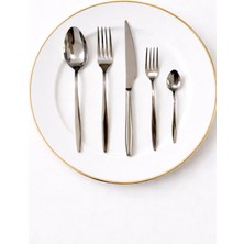 Emsan Ebrar 30 Parça 6 Kişilik Kutulu Çatal Kaşık Bıçak Takımı