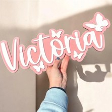 Mars Tasarım Isime Özel Ahşap Harf Kapı,duvar,dekoratif Süs Tablo (Kişiye Özel)