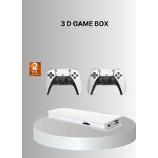 Calperia 3D ve 4K Görüntü Kaliteli Çok Oyunculu Retro Oyun Konsolu - Lisinya