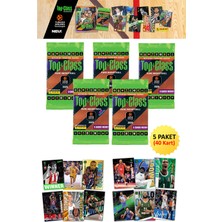 Hediyecik Panini Top Class Euroleague Basketball 2025 Cards -Panini Basketbolcu Kartları 5 Paket (40 Kart)