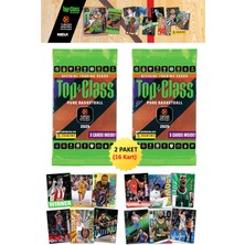 Hediyecik Panini Top Class Euroleague Basketball 2025 Cards -Panini Basketbolcu Kartları 2 Paket (16 Kart)