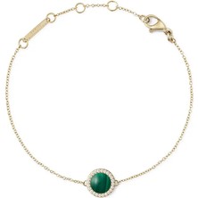 Daniel Wellington Audrey Bracelet Malachite Gold
